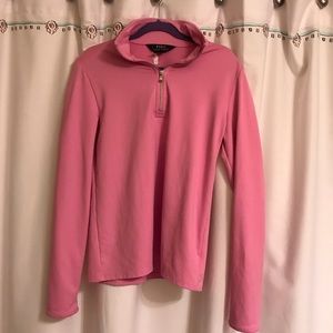 Girls Mauve Pink Polo Ralph Lauren Pullover 12-14